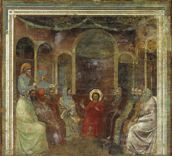 Christ among the Doctors, GIOTTO di Bondone